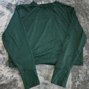 Mia Sport Crop Longsleeve Workout Shirt